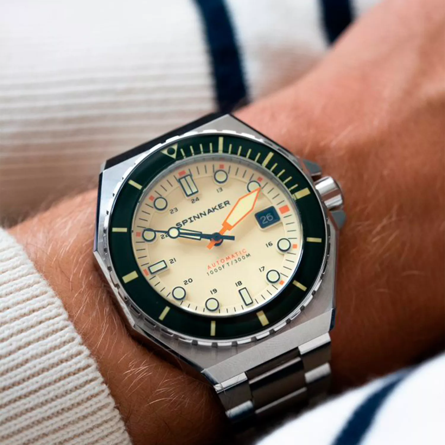 SPINNAKER DUMAS スピニカー・デュマ　SP‐5081 Coral Blue | Dumas Automatic – Spinnaker Watches