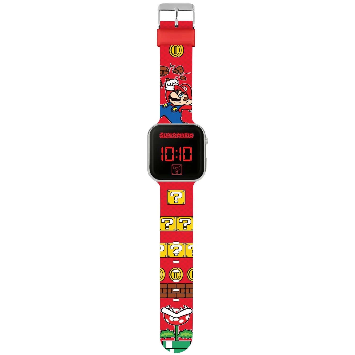 Accutime Nintendo Super Mario LED Watch P001636 - Ditur