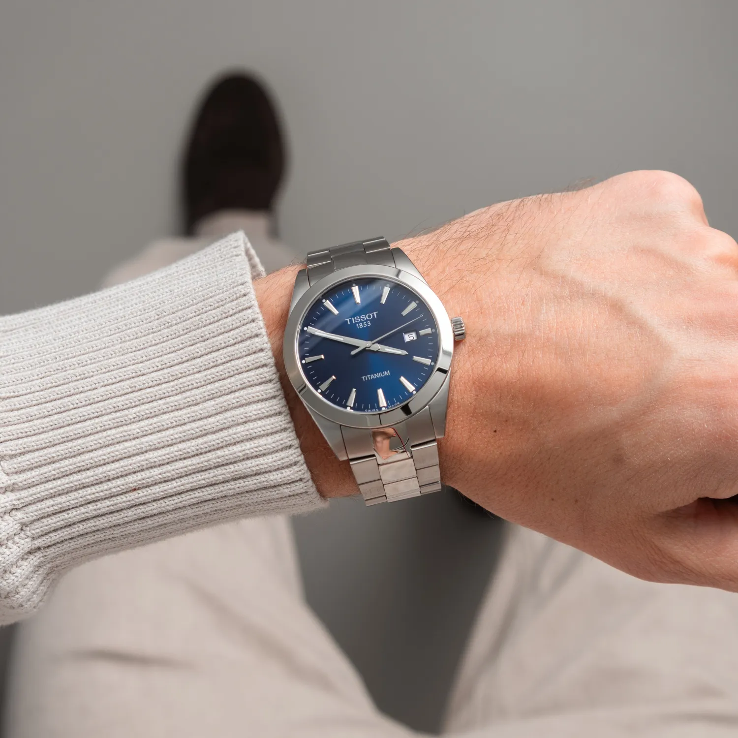 ティソ　TISSOT Tissot Gentleman Titanium T1274104404100 - Ditur