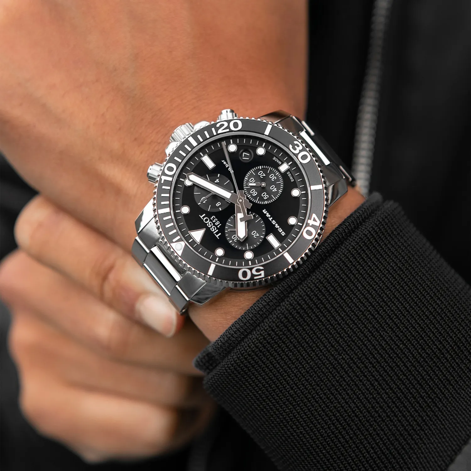 Tissot Seastar 1000 Chronograph T1204171105100 - Ditur