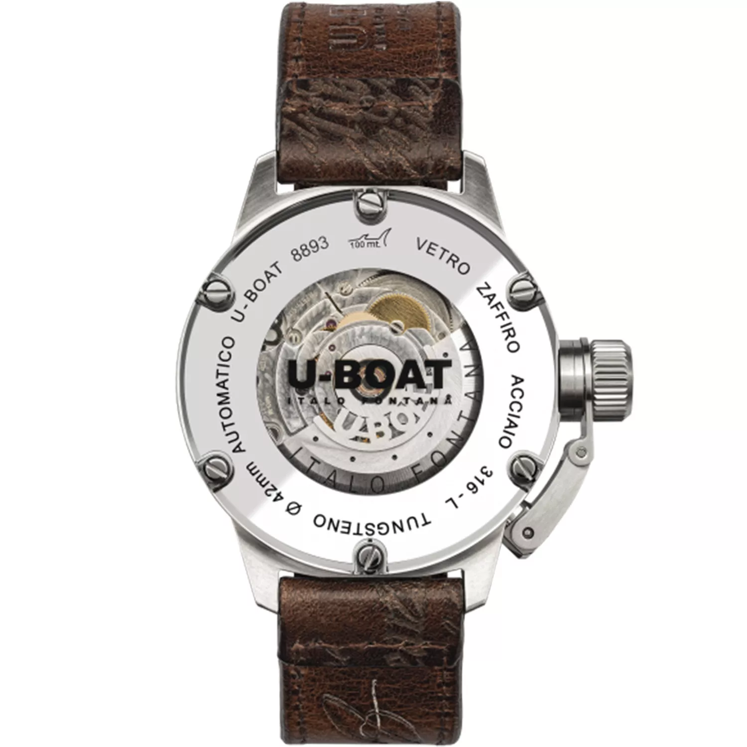 U-BOAT Classic-42-Tungsteno-Black 8893 - Ditur