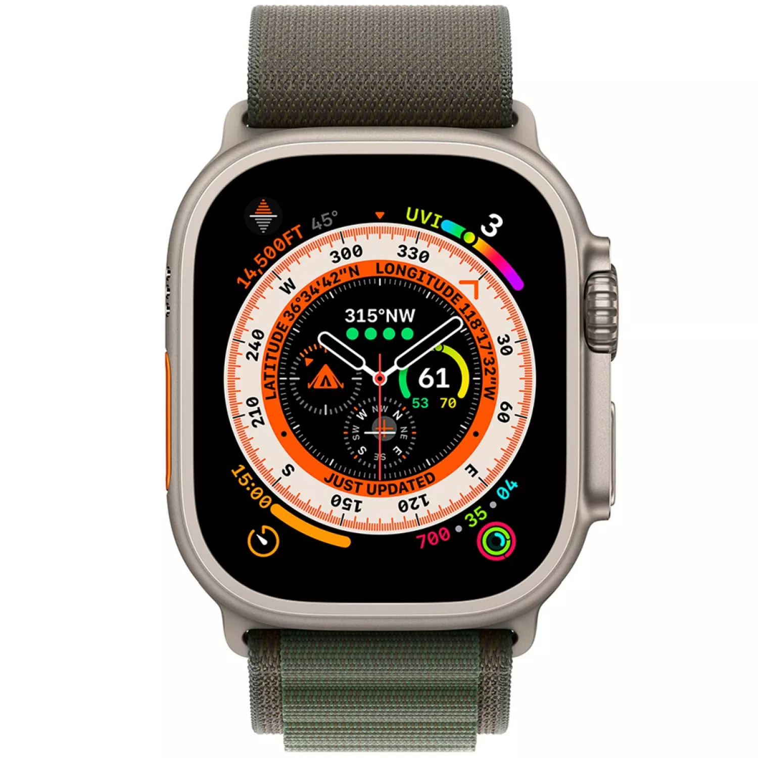 Apple Watch Ultra GPS Cellular Alpine Loop Small MNHJ