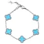 SKØR Clove Sky blue Bracelet Stainless Steel SK0040