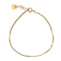 ANNI LU Asym Bracelet Goldplated Brass 1038