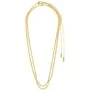 Pilgrim INNER 2-in-1 Necklace Goldplated Stainless Steel 112632001