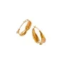 STINE A Jewelry Liquid Earring Single Goldplated Silver 1358-02-S
