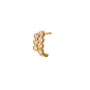 STINE A Jewelry Coco Earring Single Goldplated Silver 1410-02-S