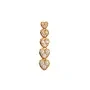 STINE A Jewelry J'adore Earring Single Goldplated Silver 1412-02-S