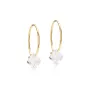 Blomdahl Bicone Earrings Titanium 15-1347-01