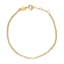 ANNI LU Bead & Gem Bracelet Goldplated Brass 180-01-16