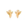 Mads Z Me & My Angel Earrings Goldplated Silver 2210031