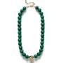 ANNI LU Malachite Necklace Goldplated Brass 262-20-41