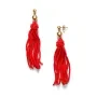 ANNI LU Tassel Fever Earrings Goldplated Brass 262-30-61