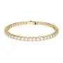 Swarovski Matrix Tennis Bracelet Metal Goldplated 5657665