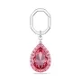 Swarovski Pink Pear Cut Keychain 5666646