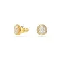 Swarovski Una Angelic Stud Earrings Goldplated Stainless Steel 5686637
