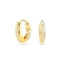Swarovski Matrix Hoop Earrings Metal Goldplated 5697228