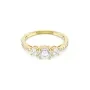 Swarovski Stilla Attract Ring Metal Goldplated 5723292