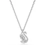 Swarovski Swan Necklace Metal Rhodiumplated 5754347