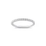 Alier Studio Astra Diamond Half Eternity Ring White gold 0,32 ct. AS002