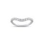 Alier Studio Elara Twist Ring White gold 0,391 ct. AS004