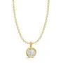 Alier Studio Elise Diamond Solitaire Necklace Gold 0,25 ct. AS007