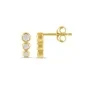 Alier Studio Liora Drop Earrings Gold 0,26 ct. AS012