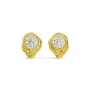 Alier Studio Muse Studs Earrings Gold 0,64 ct. AS015