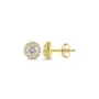 Alier Studio Sol Studs Earrings Gold 1,04 ct. AS017
