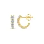 Alier Studio Elara Hoop Earrings Gold 0,992 ct. AS019