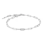 Jane Kønig Big Atomic Ankle chain Silver BAAC-SS24-S