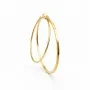 Jane Kønig Big Double Olympia Earring Single Stainless Steel BDOH-SS26-SS-G