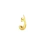 Jane Kønig Big Orbis Drop Earring Single Goldplated Silver BODS-SS25-G