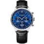 Bonvier Chronograph BV016 watch for Man with  dial that measures 42 mm in diameter and has a  Genuine leather strap watch strap