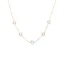 SKØR Clove White Necklace Stainless Steel SK0019