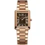 Carl Pique Artius CP0068 watch with Brown dial and a watch case of 26 mm in diameter and a Metallink in Rose Gold