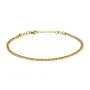 Auxere Panzer S/M Bracelet Goldplated Stainless Steel CP0100