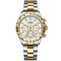 Dissing Lady MK9 Swarovski D1416 watch with Silver dial and a watch case of 39 mm in diameter and a Metallink, Two-Tone in Gold, Silver