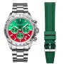 Dissing MK9 Christmas Limited Edition D1458 watch for Man with  dial that measures 43 mm in diameter and has a  Metal band watch strap