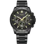 Dissing Tuatara x Mark O. Madsen D1593 watch with  dial and a watch case of 46 mm in diameter and a Metallink in Black