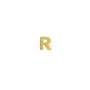 IX Studios Letter Earring Single Goldplated Silver DMB0352RGD