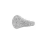 IX Studios Crunchy Mini Oval Ring Silver DMN0299SLCR