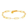 IX Studios Alpha Bracelet Goldplated Silver DMV0352GD17