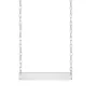 Captena Horizontal Necklace Stainless Steel DU10067