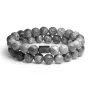 Captena Bracelet for Man with a beautiful Grey color made in Stainless Steel