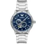 Emporio Armani Mario AR60052 watch for Man with  dial that measures 43 mm in diameter and has a  Metal band watch strap