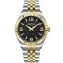 Faucon Classic F10005 watch with Black dial and a watch case of 41 mm in diameter and a Metallink, Two-Tone in Gold, Silver