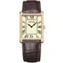 Faucon Carré F10054 watch with Beige dial and a watch case of 28 mm in diameter and a Leather in Brown