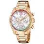 Festina F20639/2 watch with White dial and a watch case of 38 mm in diameter and a Metallink in Gold