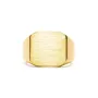 IX Studios Octagon Signet Ring Goldplated Silver DMN0290GD